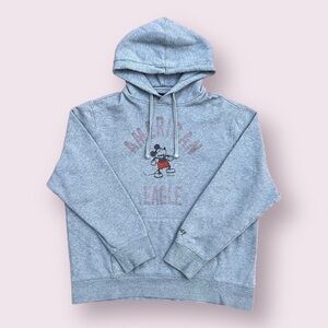 American Eagle x Disney Mickey Mouse Hoodie - Grey